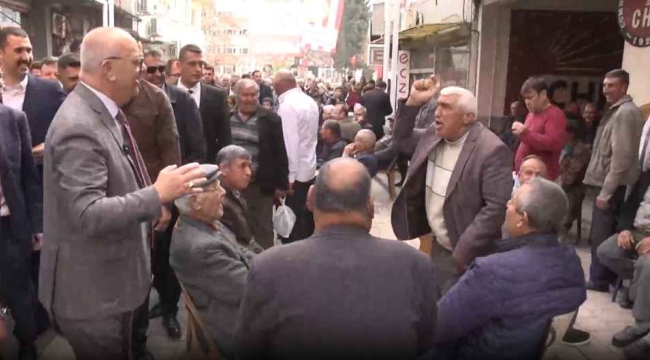 Cengiz Ergün'ün Sarıgöl ziyaretinde ortalık karıştı