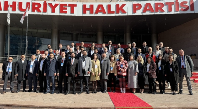 CHP 81 il bilişim sorumluları toplantısı Ankara'da yapıldı