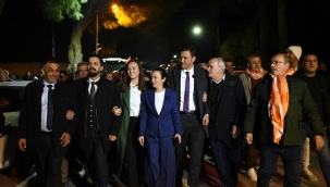 CHP'li adaylara Çobanisa'da muhteşem karşılama