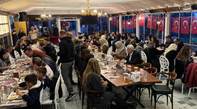 CHP'li başkan adayı Nurlu ilk iftarı şehit aileleri ve gazilerimizle yaptı