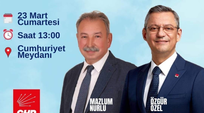CHP'liler Manisa'da gövde gösterisine hazırlanıyor
