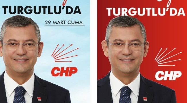 CHP lideri Turgutlu'da konuşacak