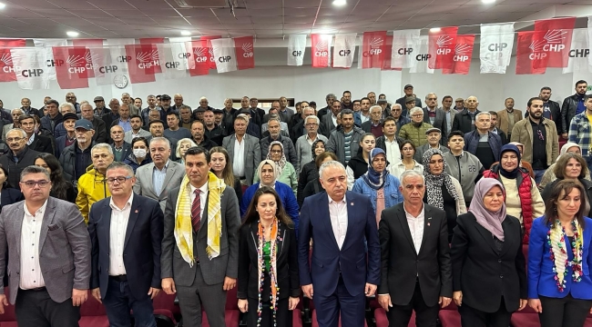 CHP'liler Gördes'e seçim çıkartması