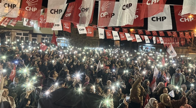 CHP'liler Sarıgöl Bahadırlar'da yer yerinden oynattı