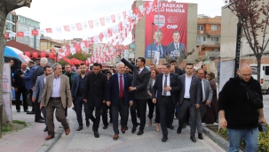 CHP Saruhanlı seçim bürosu açıldı