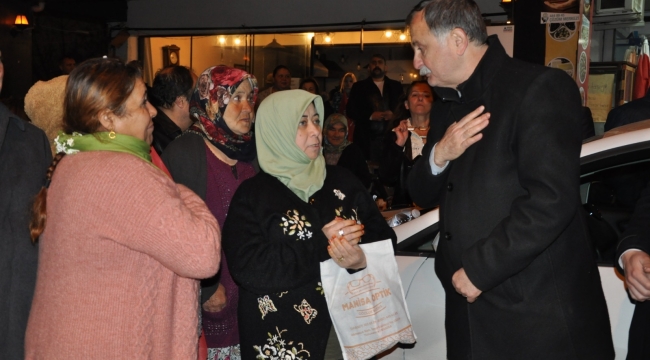 CHP Yunusemre adayı Balaban'dan Akgedik mağdurlarına tapu sözü 