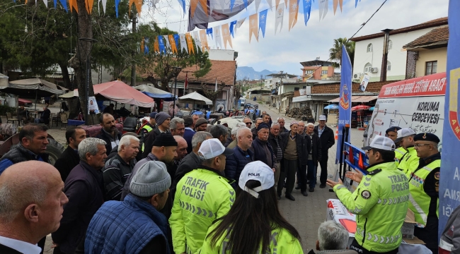 Çiftçilere traktör kazalarını önleme eğitimi
