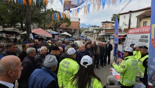 Çiftçilere traktör kazalarını önleme eğitimi