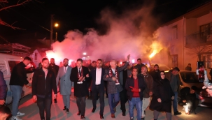 Develi'ler zafer meşalelerini yaktı