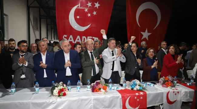 Dilek mahallesi'ındeki toplantıya Bakırlıoğlu'da katıldı