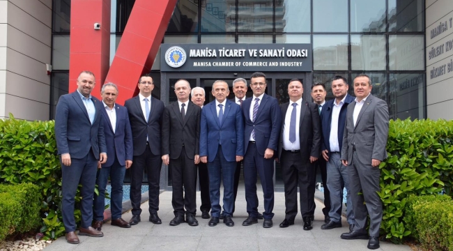 Gelir idaresi daire başkanı Yılmaz'ı ziyaret etti