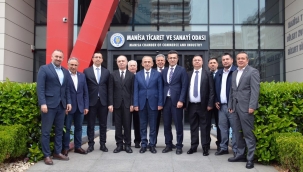 Gelir idaresi daire başkanı Yılmaz'ı ziyaret etti