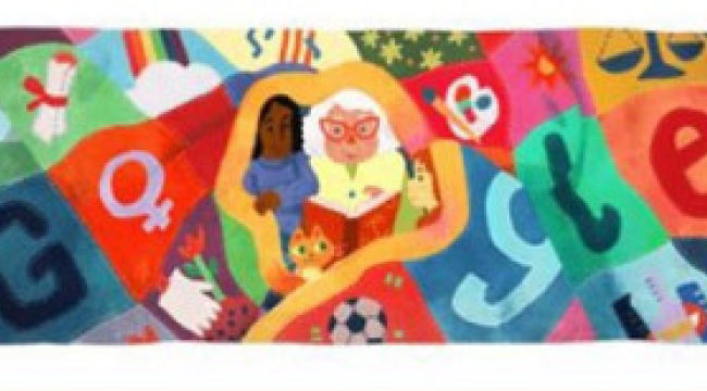 Google'dan 'kadınlar günü'ne özel "doodle"