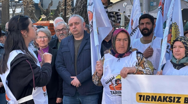 Hak arayan işçileri CHP'liler karşıladı