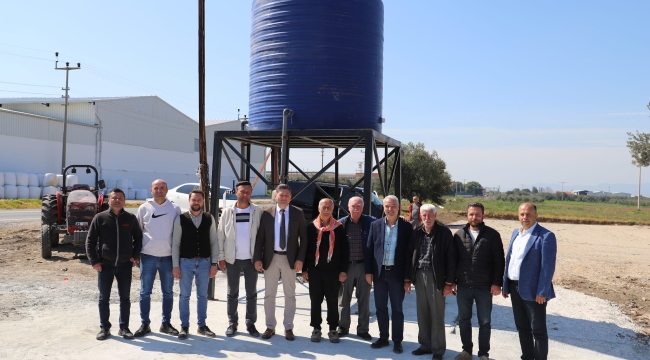 Halitpaşa'ya su deposu