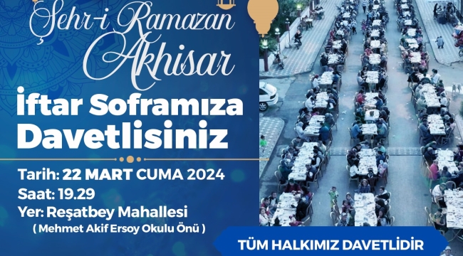 Herkese açık iftar sofrası