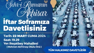 Herkese açık iftar sofrası