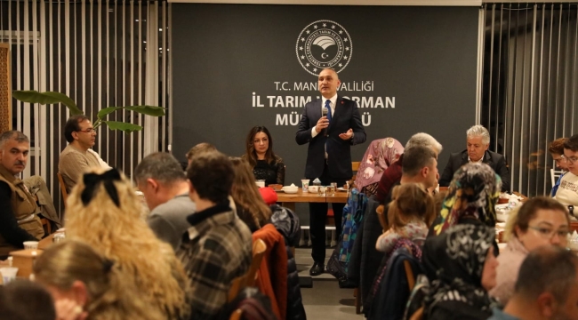 İl tarım müdürlüğünde iftar