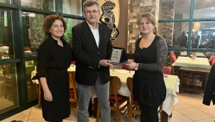 İMO'da teşekkür plaketi töreni