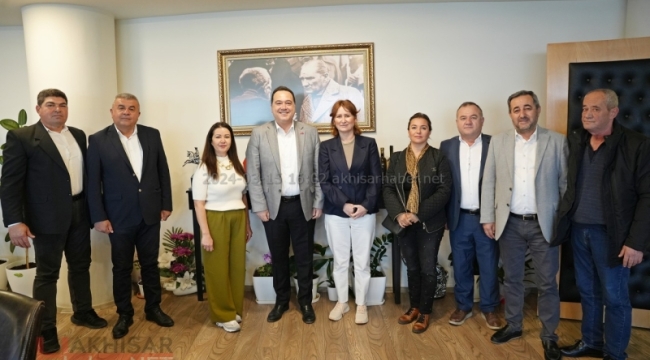 İYİ parti yöneticilerinden Dutlulu'ya destek ziyareti