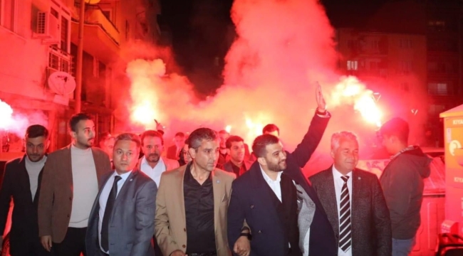 İyi partili Karadağ'a çoşkulu karşılama