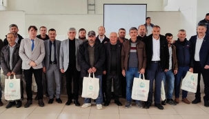 Kırkağaç ve Gelenbe mahallesinde üreticilere dağıtım yapıldı