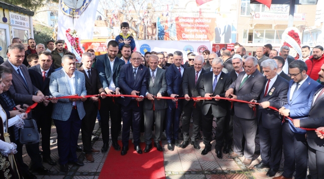 Kosovalı şehitdin adı verilen park açıldı
