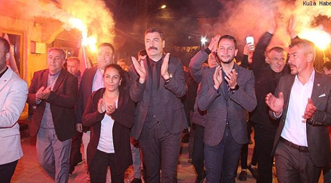 Kula'da muhteşem CHP mitingi