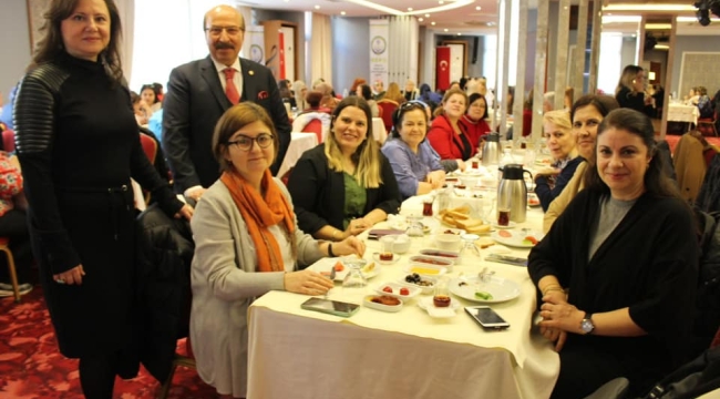 MESO üyesi 150 kadın katıldı:en kalabalık kadın günü kutlaması