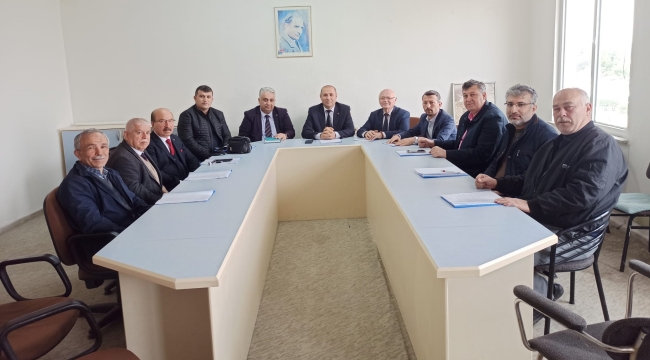 Oda başkanları da katıldı