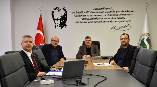 OSB yönetimi mart ayı ikinci toplantısını yaptı