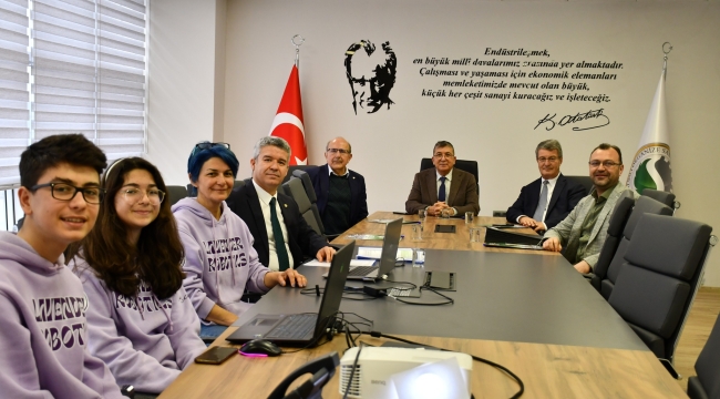 OSB yönetiminin şubat ayı son toplantısı