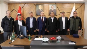 Özbekistan Andican şehri tarım teşkilatı temsilcileri Manisa'da