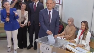 Özel'in oy kullandığı sandıktan CHP adayı Zeyrek çıktı