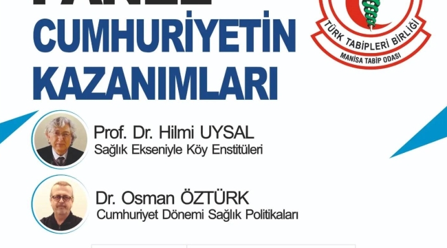 Paneli cumartesi günü yapılıyor