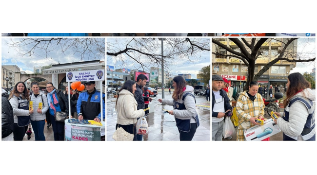 Polisten 9 ilçede eş zamanlı kades bilgilendirmesi