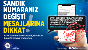 Polisten vatandaşlara seçim uyarısı