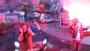 Salihli'de sokaklarda Nurlu fırtınası