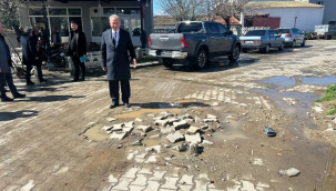 Salihli'nin göbeğinde burası Eldelek mahallesi