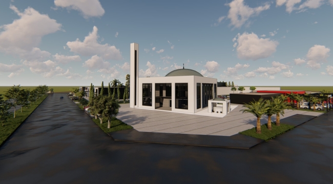 Salihli OSB'ye cami yapılıyor