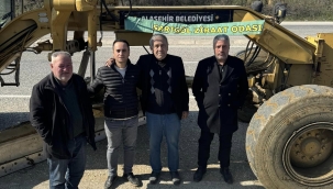 Sarıgöl'ün arazi yollarını CHP'li belediye yaptı