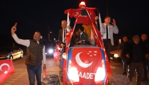 Saruhanlı'da gönül ve vicdan ittifakı Dilek mahallesinde