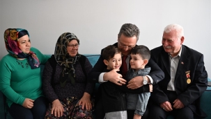 Şehit çocuklar devletin şevkatli kollarında