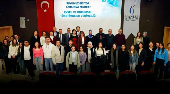 'Suyumuz bitiyor farkındamısnız ?' konferansı