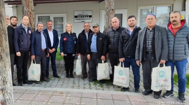 Üç bin üreticiye 3000 bin sağım hijyen seti dağıtımı