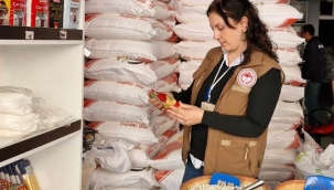 Unlu ve tabldot yemek üretim yerlerini denetledi 