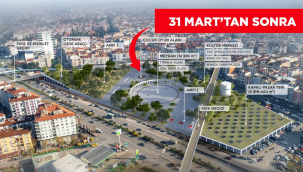 CHP'li Zeyrek açıkladı:eski garaj"100. yıl kent meydanı"olacak