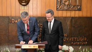 Ziyarette iki ülke arasındaki işbirliği ele alındı