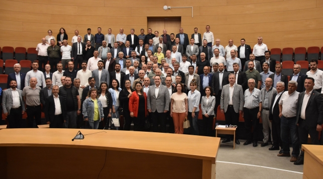 109 muhtarın katıldığı toplantıda Akhisar'ın sorunları ele alındı