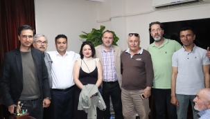 ADD yöneticileri başkan Dönmez'e tabrik ziyareti